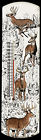 375tac Morco White Tail Deer 20 Thermometer Heavy Gauge Polystyrene New In Package