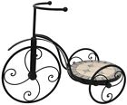 37780 Three Hands Bicycle Plant Holder Mosaic In Multi 0726674377803