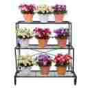 383044 Mygift Metal Flower Stand 3 Tier Multi Plant Holder Pot Racks Decoration Support 728964383044