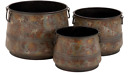 38969265 Brimfield May Metal Planters