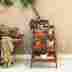 Anb0478 3layer Vifah Wooden Plant Stand Teak Finish Decor Home Patio Yard Garden Outdoor 0714573110478