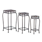 3pc French Market Home Decor Plant Stands Shelf Rack 817216010422
