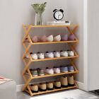 Ghqx3dqxsm 4/5 Tier Foldable Shoes Ladder Shelf Large Capacity Home Flower Rack Bookshelf