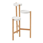 402.581.54 Ikea Satsumas Plant Stand Bamboo White