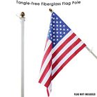 407143 Toland Home Garden Fiberglass Flag Pole Outdoor House 017917071436