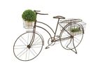 41403 Deco Metal Bicycle Planter By 758647414031