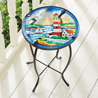 42885 Unbranded Seaside Nautical Lighthouse Round Garden Patio Accent Table Plant