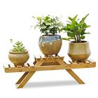 4332685910 Artinhome Indoor Potted Shelf Bamboo Plant Stand On 695635270906