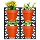 4336475923 Ideaworks Vertical Wall Planters Planter With Real 017874029488