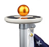 4336503366 Sunnytech Generation Solar Power Flag Pole Flagpole Light 696567629404