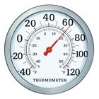 4336512643 Wihoo Indoor Outdoor Thermometer Large Wall With Stainless St