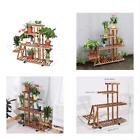 4339755947 Plant Rack Stands Tires Solid Wood Shelves Bonsai 7625742881187