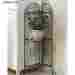 441292 Black Corner Shelf Metal Plant Stand Flower Stands Usa Iron Wrought Rack Home Decor Tier Flowers 0743167441292