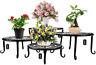 445036088043 Aishn Metal Plants Stand Flowerpot Holder Iron Art