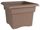 457185-1001 Bloem Veranda Deck Box Planter Chocolate 087404571855