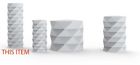 47084a Vondom Marquis Planter White Basic Offer Slc Local Pickup