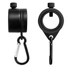 47s9nlq Bonytek Aluminum Flag Pole Rings Pcs Carabiner For Black Clips