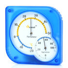 4894425813910 Unbranded Plastic General Indoor Outdoor Thermometer Hygrometer Meter