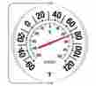 Fps-170031 5.25-inch Taylor Precision Products Springfield Big And Bold Thermometer With Mounting Bracket 071589700308