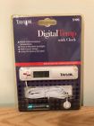 5105 Taylor Digital Temp With Clock New 077784051054