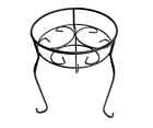 6493983 52014 Garden Treasures Decor 15 Metal Plant Stand Flower Pot 1 Tier 649398520143