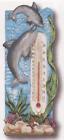 5202 Spoontiques Dolphins Resin Thermometer