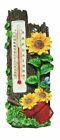 5205 Spoontiques Sunflowers Resin Thermometer