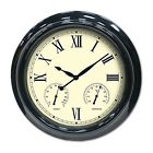 0853340 52557 Poolmaster 52558 18in Clock-thermometer-hygrometer 085334525580
