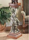 52870315 Design Toscano Modern Elephants Triumph Sculptural Pedestal Resin 7426910328929