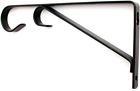 53005 Patio Life Black Steel Traditional Plant Hook