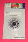 5380n Taylor Precision Products Stick On Indoor Outdoor Mini Dial Thermometer