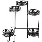 5602074565000 Stands Tier Folding Metal Plant Decorative Display Holder