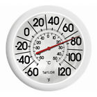 5650 Taylor Black White Dial Thermometer Diameter 077784011782