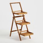 57000648 Cpwm Folding Plant Stand Outdoor Garden Display Shelves 600154367389