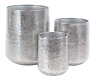 57418 Deco Planter Silver