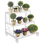 591242 Generic Iron Display Stand For Plants Flowers Pots Large Indoor
