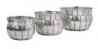 60167-3 Style Garden Duhamel Decor Set Unique Patio 3 Planters Aluminum