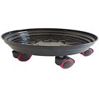 603335260219 Sheet Metal Round Plant Dolly With Wheels Caddy