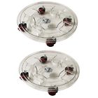 603335290513 Gua1688 2pcs Round Stands