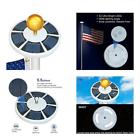 603996607620 Flagpole Hardware Solar Pole Light Led Weatherproof Downlight
