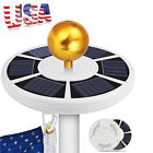 Ip65 607111088288 Unbranded Blinngo Solar Flag Pole Lights Waterproof Flagpole