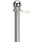 60731 Ring X1 Valley Pole Forge 5 Aluminum " Brushed