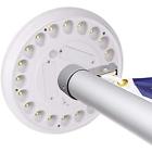 607376265028 Solar Spotlights Flag Pole Light For Most To