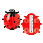 610922428907 Ladybug Window Thermometer With Suction Cups For Car