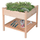 611864697505 Good Life Usa Outdoor Patio Wood Raised Garden