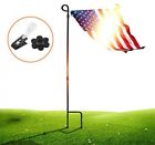 6165435856616 Starroad Team Garden Flag Stand Pole Holder With