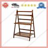 617395437597 Unbranded Good Quality Of Folding Bamboo Flower Shelf