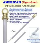 638414446123 American Signature Flag Pole And Bracket Holder Kit