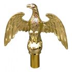 64-100-30033 Store Flag Plastic Perched Eagle Indoor Pole Ornament