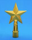 64-100-30063 Store Flag Golden Plated Texas Star Indoor Pole Ornament